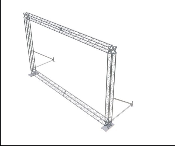 斜撑实现的桁架搭建功能